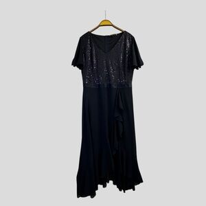 Miusol Women’s Blue Dress Sequins Size XXL